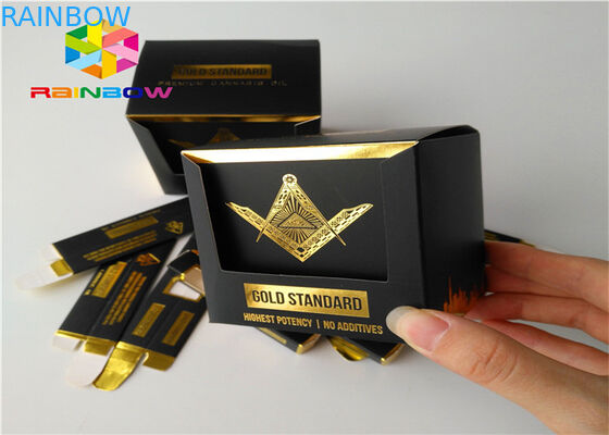 विंडो के साथ उभरा हुआ प्रिंटिंग पेपर बॉक्स पैकेजिंग छोटी वस्तु उत्पाद