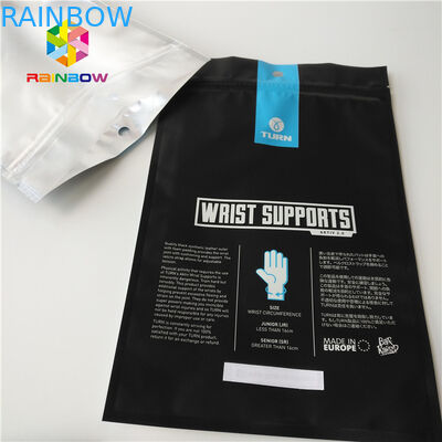 फोन केस जिपलॉक प्लास्टिक सील बैग्स, जिपर पाउच बैग्स थ्री साइड सील्ड खड़े हों