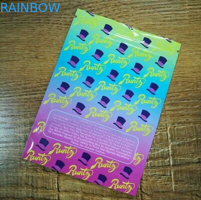 होलोग्राम मुद्रण हर्बल धूपदान पैकेजिंग, कुकीज़ बड़े Als विदेशी के लिए प्लास्टिक थैली खड़े हो जाओ