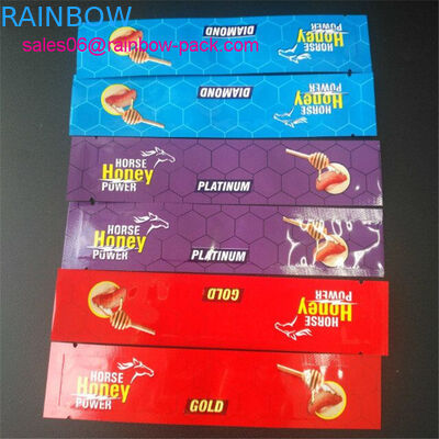 घोड़ा हनी पाउडर पाउच पन्नी पाउच पैकेजिंग गोल्डन रॉयल हनी वीआईपी मलेशिया बैग