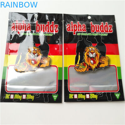 चाइल्डप्रूफ हर्बल इन्सेन्स पैकेजिंग डिजिटल होलोग्राम प्रिंटिंग प्लास्टिक पाउच