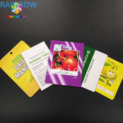 गंध सबूत Resealable Ziplock बैग Mylar खाद्य सुरक्षित एल्यूमीनियम पन्नी वैक्यूम पैकिंग 3x4 इंच