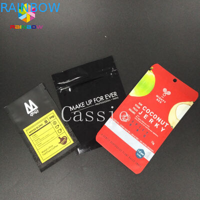 एल्यूमीनियम पन्नी प्लास्टिक पाउच पैकेजिंग विशेष आकार क्रीम तेल नमूना बैग