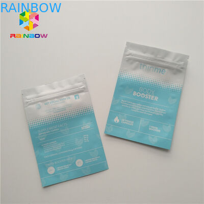फेस आइज़ मास्क प्लास्टिक पाउच पैकेजिंग थ्री साइड सील फ्लैट बैग ग्लॉसी सरफेस