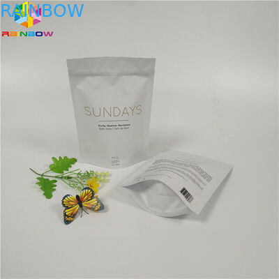 जिपर शीर्ष स्टैंड ऊपर पन्नी थैली पैकेजिंग स्नान नमक एल्यूमीनियम पन्नी शरीर साफ़ बैग