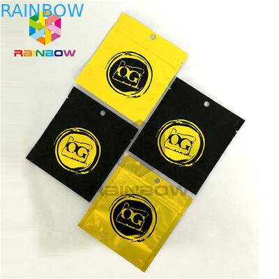 हीट सील पन्नी पाउच पैकेजिंग अनुकूलित मैट प्लास्टिक बैग Gravure मुद्रण