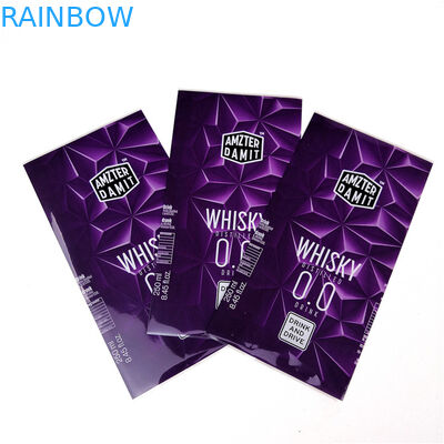 प्लास्टिक पानी की बोतल लेबल के लिए यूवी प्रतिरोधी सिकुड़ आस्तीन लेबल पनरोक रंगीन