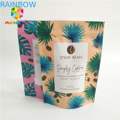 जिपर पाउच कस्टम मुद्रित बैग प्लास्टिक कॉफी बैग खाद्य पैकेज runtz पैकेजिंग मैट चमकदार नमी खड़े हो जाओ