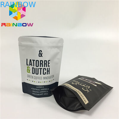 एफडीए टुकड़े टुकड़े में पन्नी थैली पैकेजिंग जिपर मुद्रण के साथ थैली खड़े हो जाओ