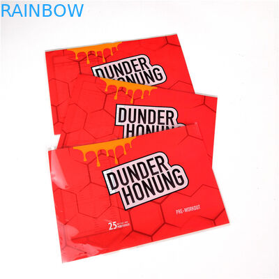 निविड़ अंधकार हटना आस्तीन लेबल चिपकने वाला स्पष्ट मुद्रित ऊर्जा पेय हीट सेंसिटिव