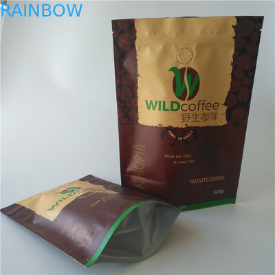 कस्टम मुद्रित एल्यूमीनियम पन्नी स्टैंड पाउच Recyclable मैट खत्म पीडीए एसजीएस अनुमोदन