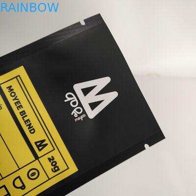 1 किलो 500 ग्राम 250 ग्राम टॉप जिपर और एल्यूमीनियम पन्नी अंदर बैग के साथ काले मैट कॉफी पैकेजिंग बैग खड़े हो जाओ