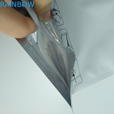 3 साइड सील मैट पाउच पैकेजिंग, जिपर पाउच बच्चे सबूत खड़े हो जाओ