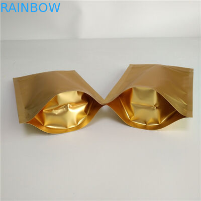 यूरो / राउंड हैंगिंग होल के साथ शीर्ष जिपर स्टैंड पाउच बैग टुकड़े टुकड़े में सामग्री