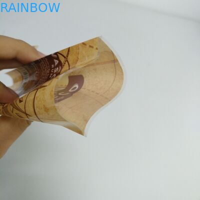 कस्टम लोगो / रंगों के साथ प्लास्टिक सामग्री खाद्य पैकेजिंग फिल्में सिकोड़ें लपेटें