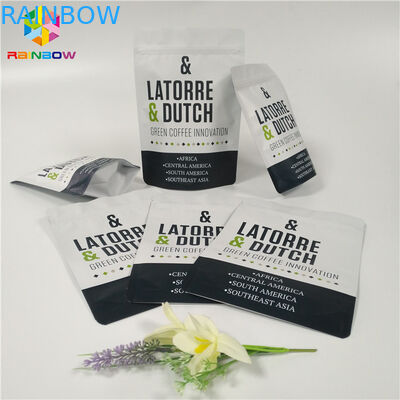 Ziplock पन्नी थैली पैकेजिंग Reclosable वाल्व कॉफी बैग टुकड़े टुकड़े में सामग्री