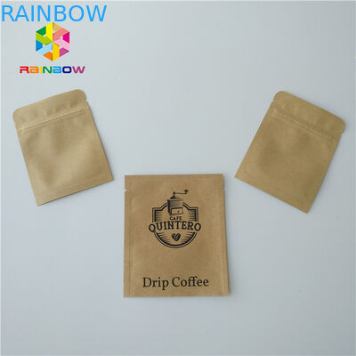 एल्यूमीनियम पन्नी अनुकूलित पेपर बैग Moistureproof कॉस्मेटिक नमूना टिप पैकिंग