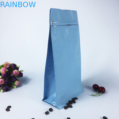 जिपर पाउच बैग साइड कॉफी कॉफी पैकेजिंग CYMK रंग अनुकूलित स्टैंड अप