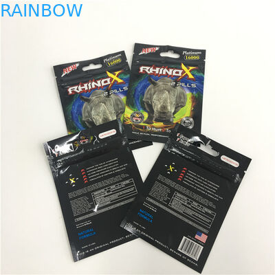 तीन साइड सील स्टैंड कॉफी पाउच प्लास्टिक Mylar ज़िप ताला तंबाकू खरपतवार पैकेजिंग