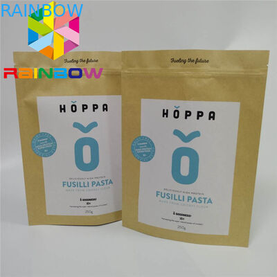 कॉफी मातम थैली बैग कस्टम मुद्रित कागज पैकेजिंग क्राफ्ट पेपर खड़े हो जाओ