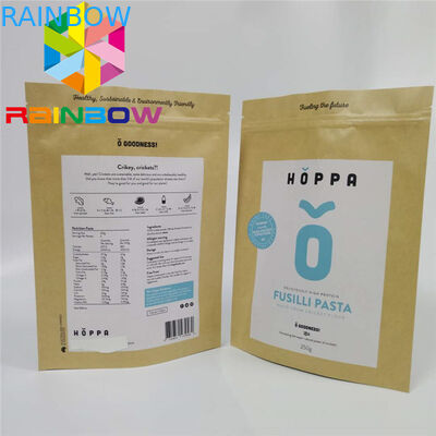 कॉफी मातम थैली बैग कस्टम मुद्रित कागज पैकेजिंग क्राफ्ट पेपर खड़े हो जाओ