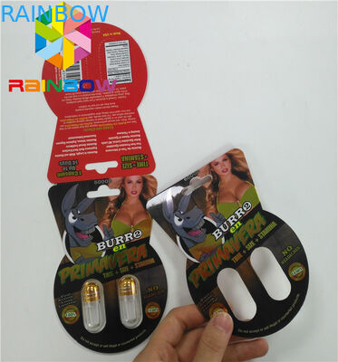 सामान्य आकार प्लास्टिक ब्लिस्टर पैकेजिंग बरो 30000 बुरो 6000 6000 पुरुष सेक्स वर्जन बॉक्स