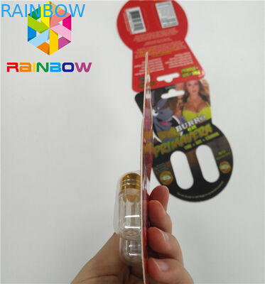 ग्लॉसी ब्लिस्टर कार्ड पैकेजिंग कस्टम सेक्स एन्हांसमेंट बुरो 2 60000 पेपर कार्ड