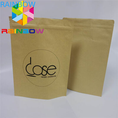 नमी सबूत कागज बॉक्स पैकेजिंग हीट सील क्राफ्ट पेपर बैग पर्यावरण के अनुकूल है