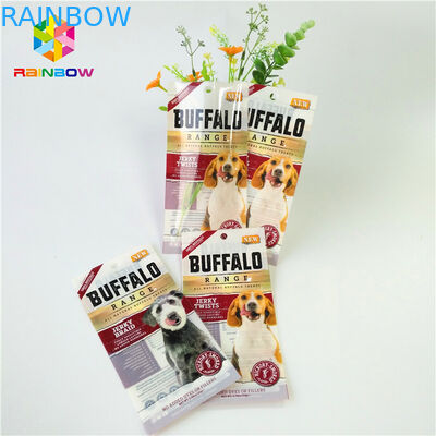 ग्लॉसी फिनिश स्टैंड स्टैंड जिपलॉक बैग्स थ्री साइडेड सील्ड विंडो फ्लेक्सबल पैकेजिंग