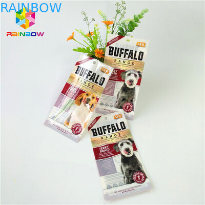 ग्लॉसी फिनिश स्टैंड स्टैंड जिपलॉक बैग्स थ्री साइडेड सील्ड विंडो फ्लेक्सबल पैकेजिंग