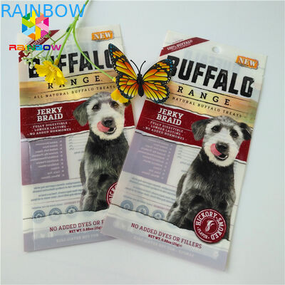 प्लास्टिक जिपलॉक पैकिंग बैग, भोजन के लिए तीन पक्षीय सील स्टैंड पाउच