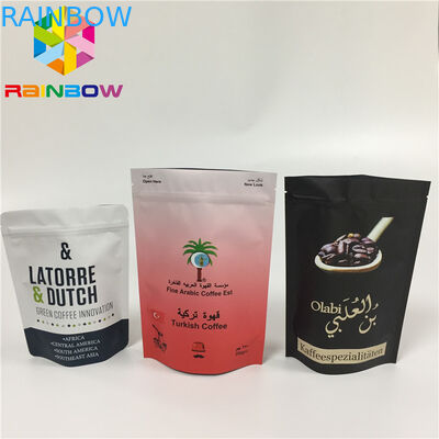 Gravure प्रिंटिंग स्टैंड जिपर पाउच बैग फाड़ पायदान लाइन ज़िप ताला बंद टुकड़े टुकड़े में