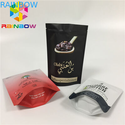 Gravure प्रिंटिंग स्टैंड जिपर पाउच बैग फाड़ पायदान लाइन ज़िप ताला बंद टुकड़े टुकड़े में