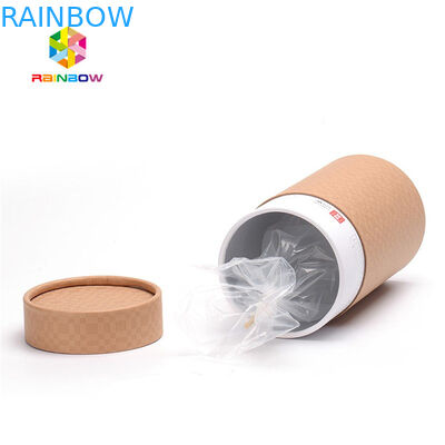 रीसायकल प्रिंटेड सीबीडी बॉटल पेपर पेपर पैकेजिंग कार्डबोर्ड पेपर ट्यूब लैमिनेटेड मटीरियल