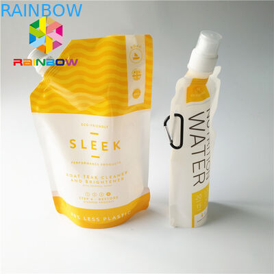 कैप के साथ प्लास्टिक के पेय तरल टोंटी बैग, फलों का रस पियो पाउच खड़े हो जाओ