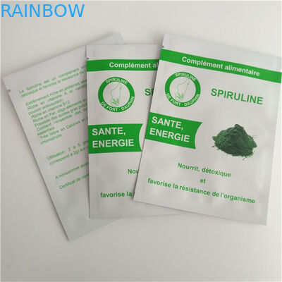 एल्यूमीनियम पन्नी खाद्य ग्रेड स्टैंड अप पाउच तीन साइड सील इको कॉफी पाउडर बैग