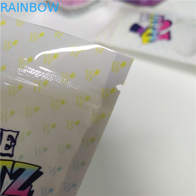 RUNTZ / होलोग्राम रिसेबलेबल प्लास्टिक बैग्स कुकीज स्टैंड अप जोक्स पर स्मेल प्रूफ है