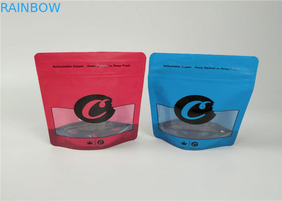 एल्यूमीनियम पन्नी बैग प्लास्टिक पाउच पैकेजिंग 1LB कुकीज़ CBD पैकेजिंग टिकाऊ