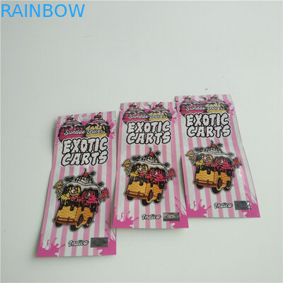 सीबीडी वैप कारतूस रेपिएबल स्टैंड अप पाउच जिपर मायलर बैग वैंप टैंक के लिए