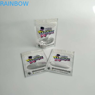 ग्लॉसी रूंटज़ प्लास्टिक पाउच पैकेजिंग स्मैल प्रूफ स्टैंड अप रंट्ज़ जंगल बॉयज़ बैग