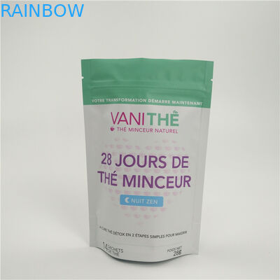 जिपर के साथ कस्टम मुद्रित स्नैक फूड पैकेजिंग बैग एल्यूमीनियम पन्नी दूध पाउडर पैक