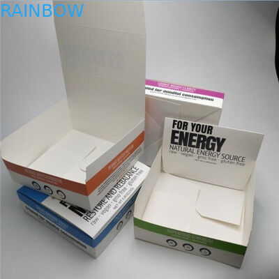 पीईटी खिड़की होलोग्राम बॉक्स के साथ छोटे खाली कॉस्मेटिक पेपर हर्बल धूप पैकेजिंग