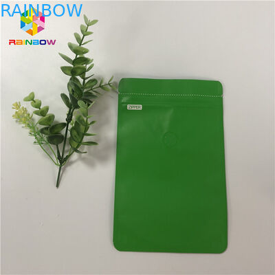 पुन: प्रयोज्य Ziplock के साथ पन्नी थैली पैकेजिंग कस्टम एल्यूमीनियम पन्नी फ्लैट बैग खड़े हो जाओ