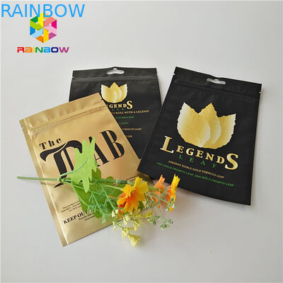 एल्यूमीनियम पन्नी प्लास्टिक पाउच पैकेजिंग नमी सबूत CBD तेल Gummies मातम के लिए