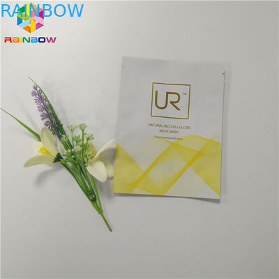 नमी सबूत कॉस्मेटिक पैकेजिंग बैग प्लास्टिक एल्यूमीनियम पन्नी चमकदार मुद्रण सतह