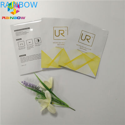 नमी सबूत कॉस्मेटिक पैकेजिंग बैग प्लास्टिक एल्यूमीनियम पन्नी चमकदार मुद्रण सतह