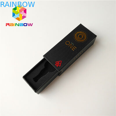 कस्टम आकार Vape कारतूस पैकेजिंग बक्से सीबीडी Atomizer किट मैट सतह खत्म