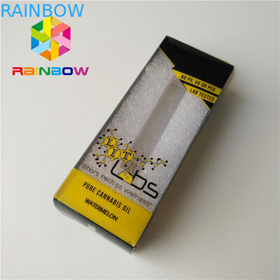 सीबीडी आवश्यक तेल की बोतल पैकेजिंग बॉक्स कम Moq कस्टम प्रिंटिंग 1 ऑउंस 2 ओज़ पुनर्नवीनीकरण कार्ड पेपर