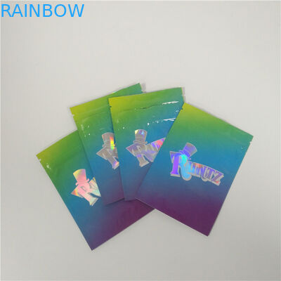 3.5 ग्राम स्टैंड अप मायलर जिपलॉक एल्युमिनियम फॉयल स्टैंड अप पाउच रोटोग्राव्र प्रिंटिंग