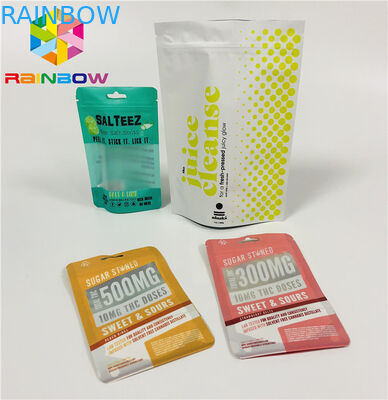 नमी बाधा एल्यूमीनियम पन्नी स्टैंड पाउच बैग कॉफी बीन ज़िपलॉक प्लास्टिक